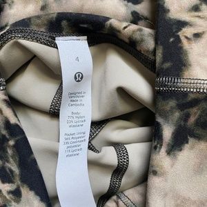 Lululemon dye leggings